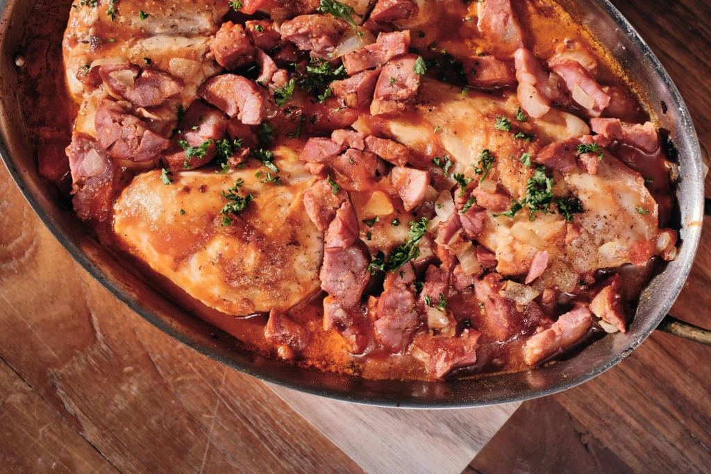 Lapin au chorizo
