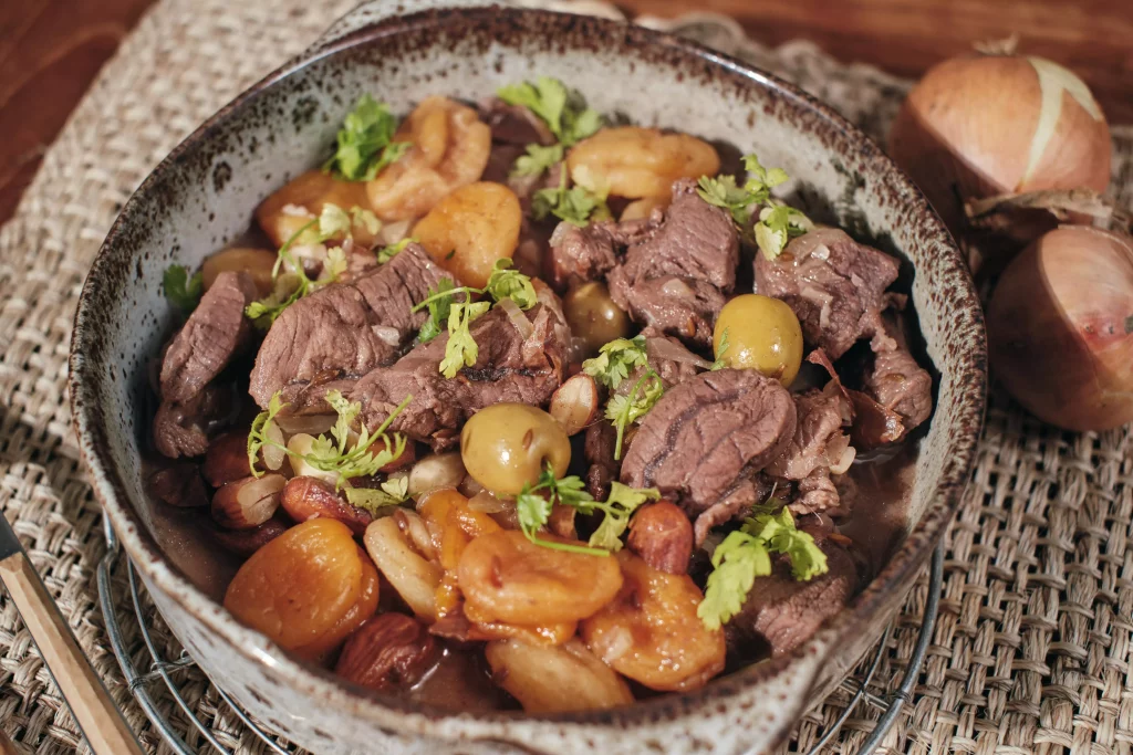 Tajine de chevreuil